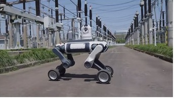 Power and energy utility robot inspection scenario